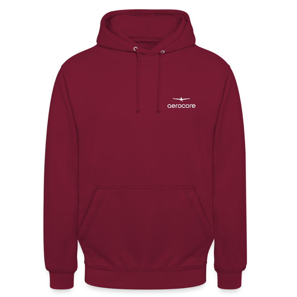 AeroCore Unisex Hoodie - bordeaux