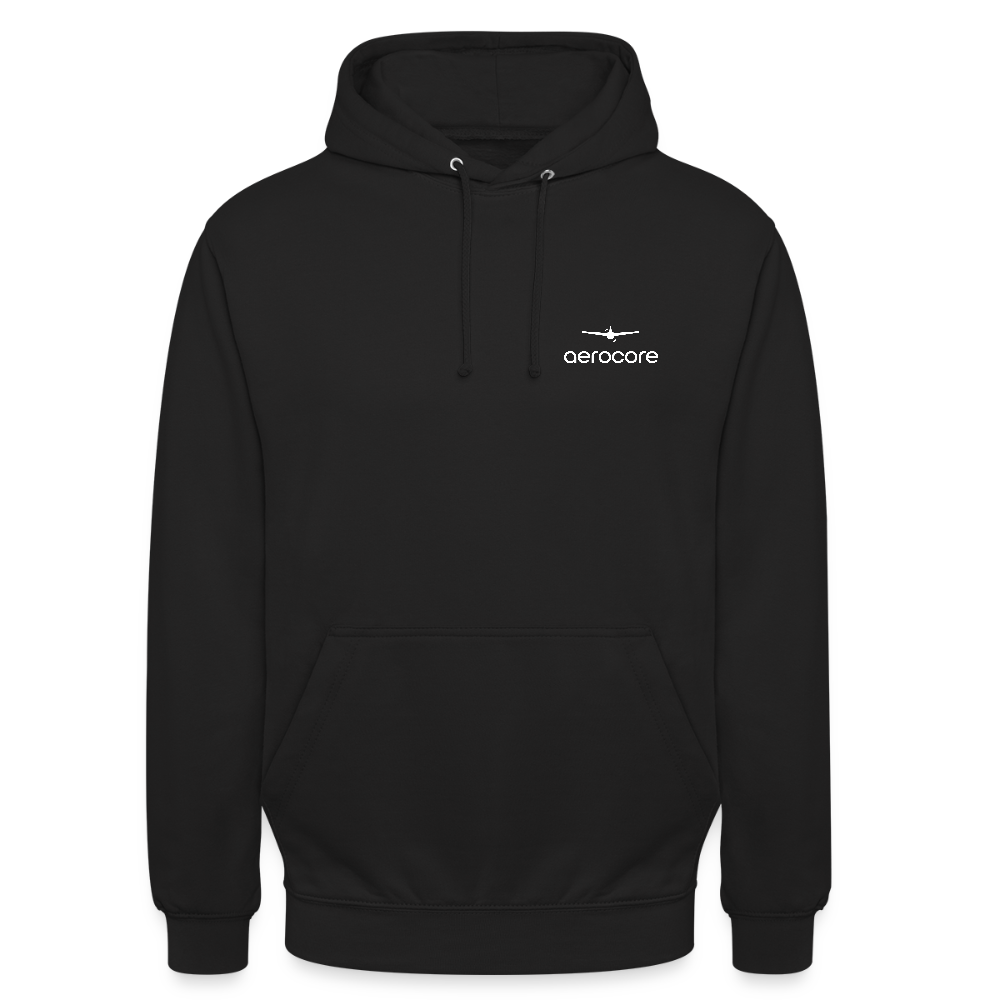 AeroCore Unisex Hoodie - black