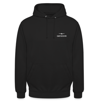 AeroCore Unisex Hoodie - black