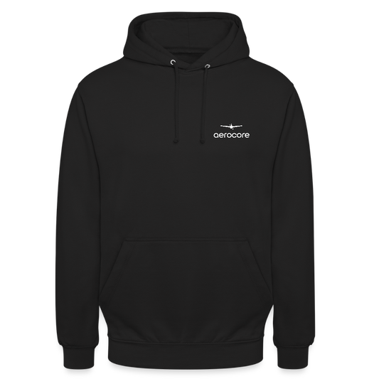 AeroCore Unisex Hoodie - black