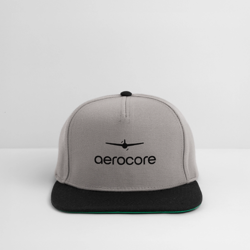 Snapback Cap - graphite/black