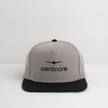 Snapback Cap - graphite/black