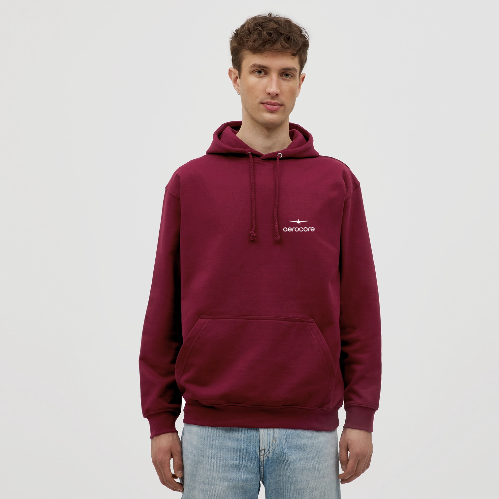 AeroCore Unisex Hoodie - bordeaux