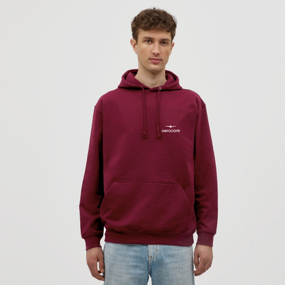 AeroCore Unisex Hoodie - bordeaux