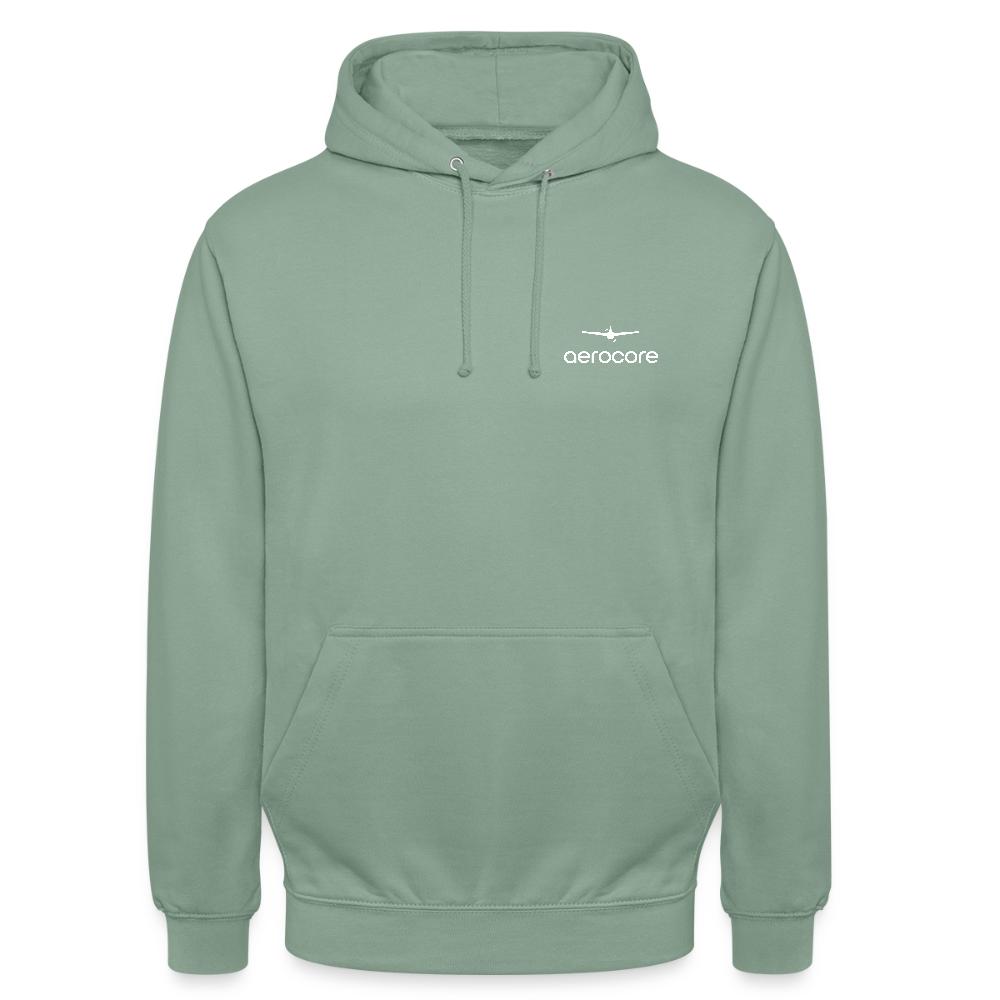 AeroCore Unisex Hoodie - steel green