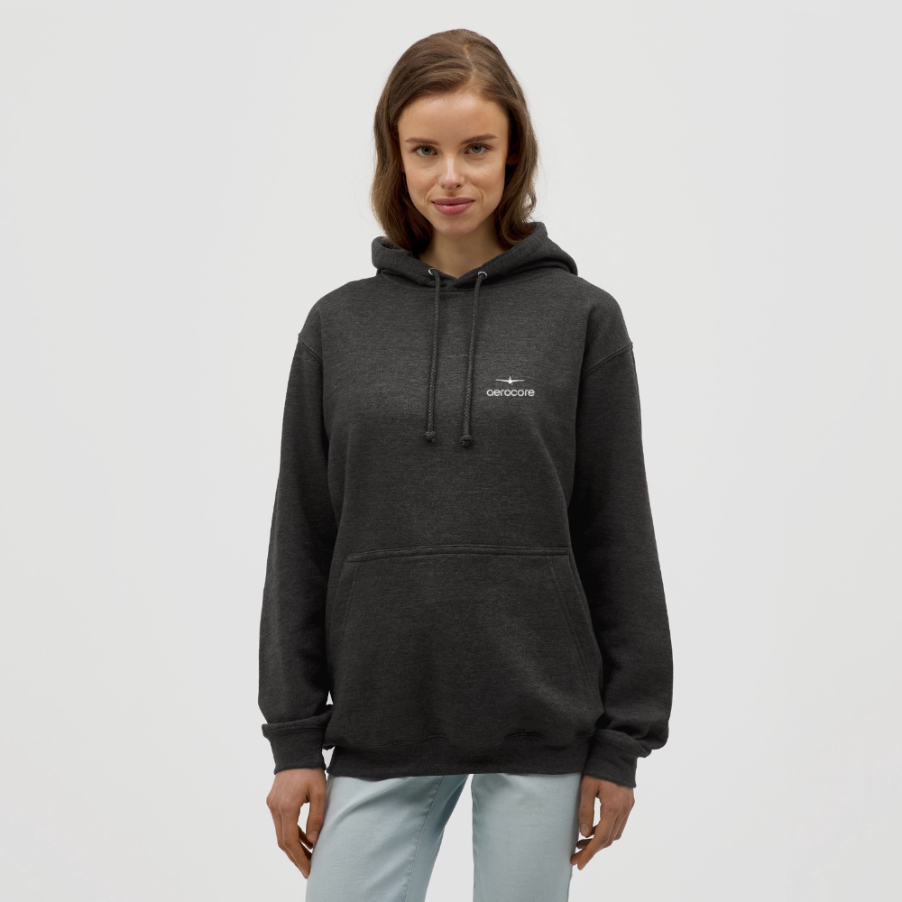 AeroCore Unisex Hoodie - charcoal grey