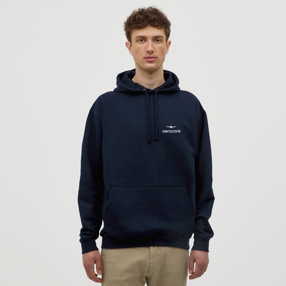 AeroCore Unisex Hoodie - navy