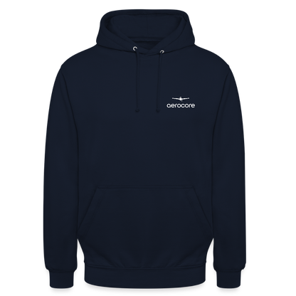 AeroCore Unisex Hoodie - navy